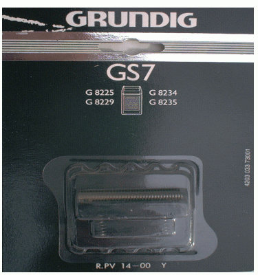 GS 7 Klingenblock GRUNDIG Rasierer