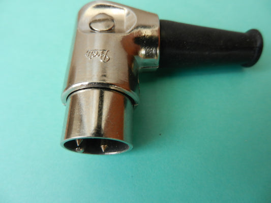 DIN Winkel Stecker 3 polig aus Metall