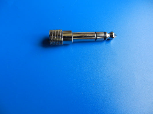 Sennheiser Adapter 6,3mm Stecker - 3,5mm Kupplung 3 polig Metallausführung