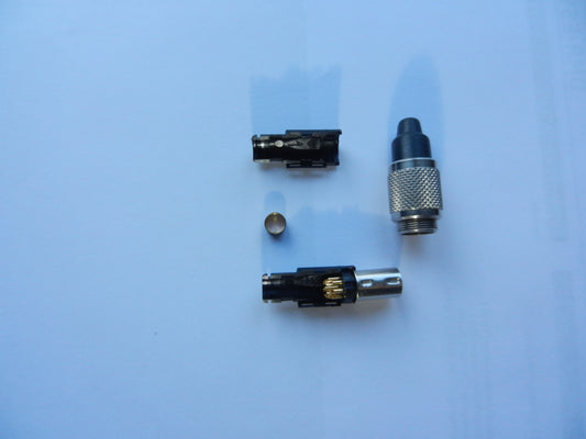 8 poliger Mini schraub Stecker aus Metall