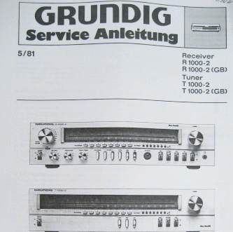 R1000-2 Hifi Receiver Service Manual - GRUNDIG