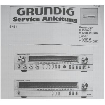 R1000 Hifi Receiver Service Manual - GRUNDIG