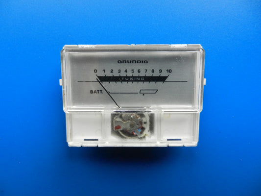 RR10.. Tuning Anzeigeinstrument für Radiorecorder von GRUNDIG