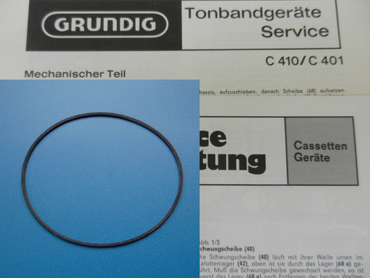 C401 C410 Antriebsriemen Cassettenrecorder GRUNDIG