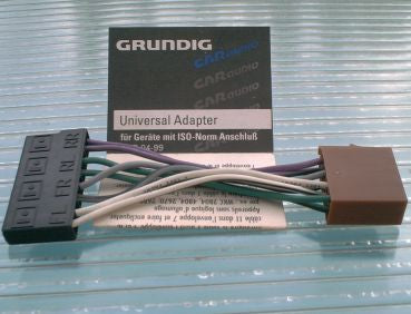 Universal Lautsprecher Adapter mit ISO-Norm Anschluß von GRUNDIG