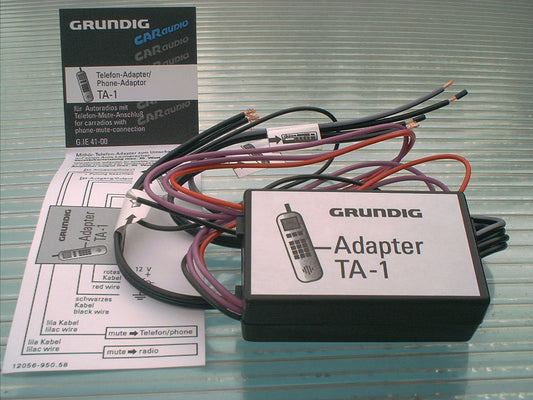 TA 1 CAR Audio - Telefon Adapter  von GRUNDIG