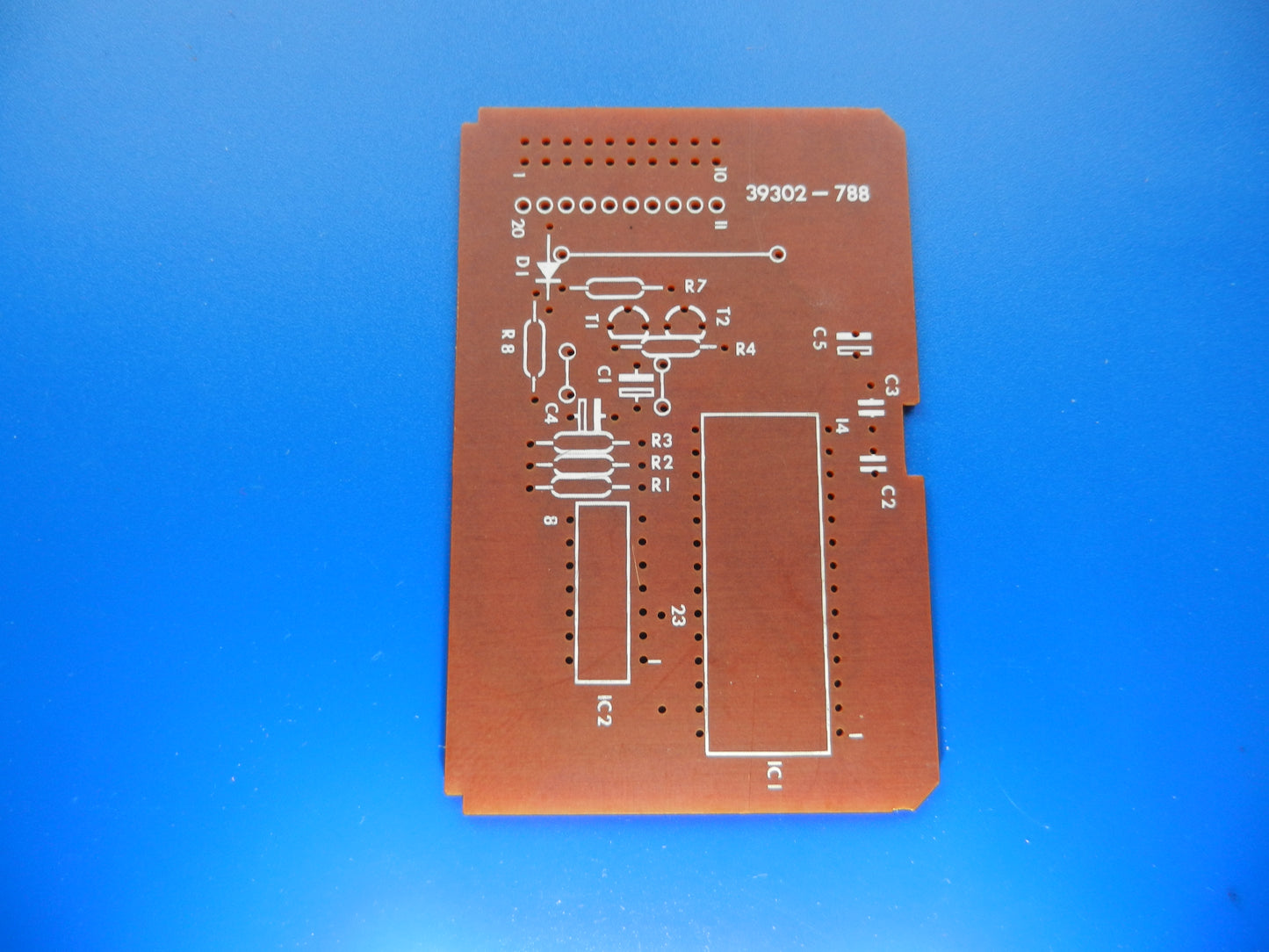 MCF500 MCF600 CF5500 Leiterplatte für Zähler IC ZN1040 für Hifi Cassettendecks von GRUNDIG