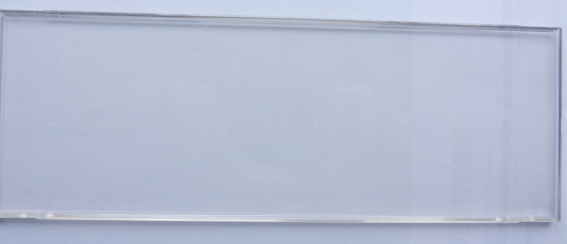 Plexiglasscheibe 285mm x 100,5mm für Radio Weltempfänger von GRUNDIG